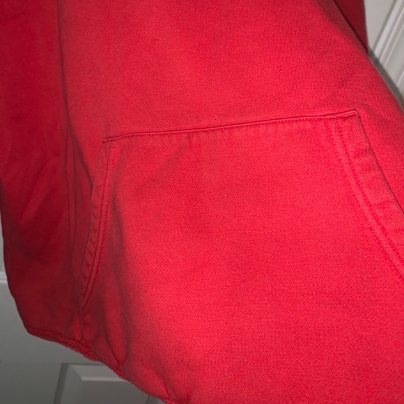 Red Vintage Nike hoodie - Picture 2 of 4